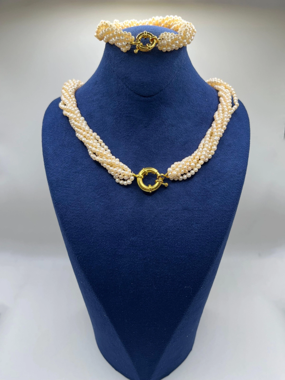 Doğal Kum İncili Set