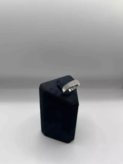 3 Sıra Su Yolu Gümüş Yüzük